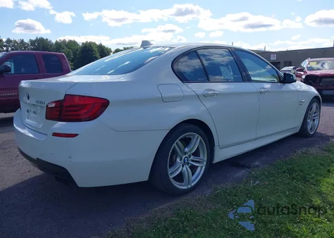 2011 BMW 550I xDrive z USA, uszkodzony, nr VIN WBAFU9C54BC786247
